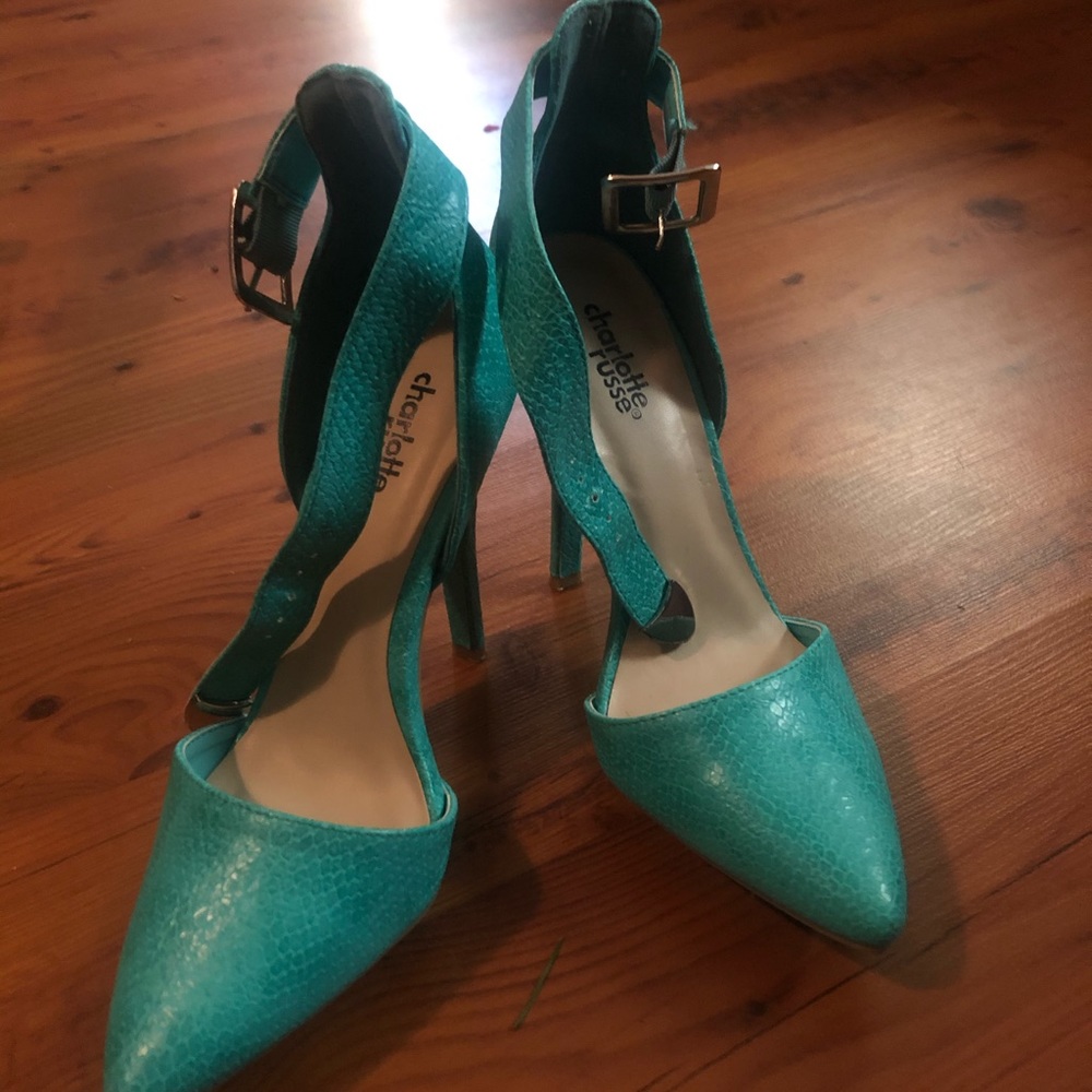 Lightly worn heels